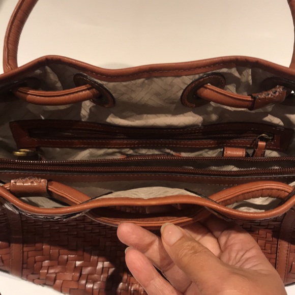Cole Haan weave purse - Picture 4 of 6